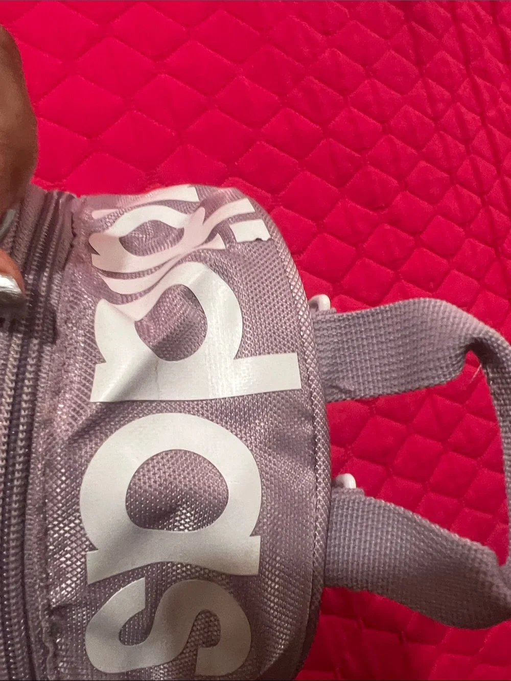 adidas Trefoil Mini Backpack in Mauve Pink